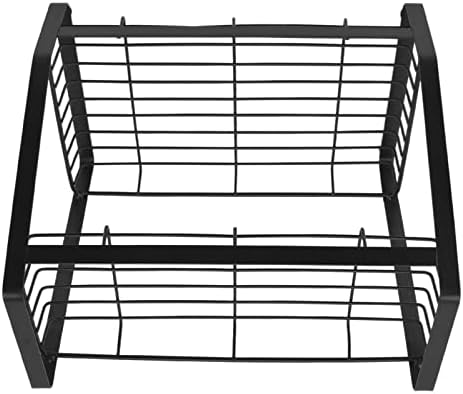 FDIT Metal Spice Rack, не'рѓосувачки сите во 1 дизајн 2 нивоа метални зачини за кујна бања