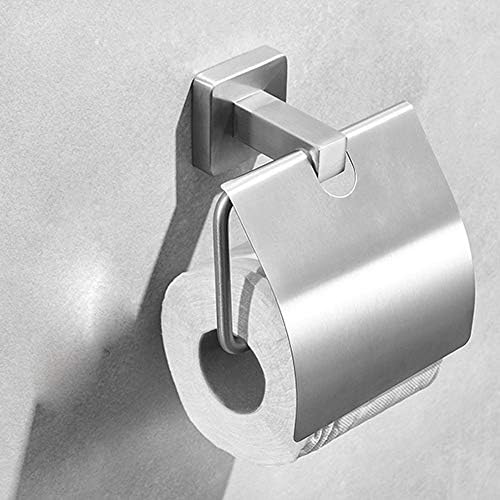 ZXDSFC 1pcs Неверојатен Издржлив Држач За Тоалетна Хартија Од Нерѓосувачки Челик Држач За Хартија За Ткиво Држач За Кутија Ролна