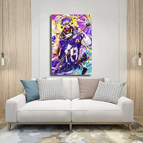 Спортски постер Justinастин effеферсон плас -плакат wallидна уметност подготвена соба декор Слики за дневна соба Декорација на спална соба Непрометка: 12x18inch