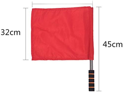 4 парчиња 4 парчиња Судиско Знаме Спортска Патека Теренска Конкуренција Знаме Од Нерѓосувачки Челик Рачно Знаме Знаме Сунѓер Рачка За Фудбалски Фудбалски Одбојкар