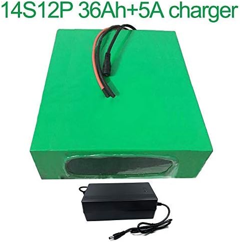 Со 5A полнач 52V 36AH 14S12P Li-Ion Battery Electric Two Threation Motorcycle Bicycle 27524070мм