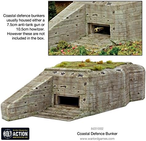 Акционен бункер на воен простор Бонд Бункер 1:56 Втората светска војна Топ Варгаминг Диорама Пластичен модел комплет 842010002