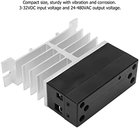 SSR 332V Home Solid State Relay DC до AC Влез на контролорот на релето на цврста состојба на 24480V AC Излез додаток за цврста состојба