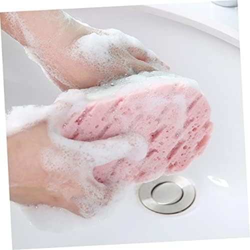 Исценета бања сунѓер алатка додатоци за мажи крпи за тело, бања сунѓер за деца 6 парчиња туш кожа чистач чистач за пилиња за тело алатка