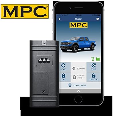 MPC Plug N Play Далечински Стартер Со Контрола На Паметни Телефони за 2013-2018 Тојота Авалон |Притисни-За-Старт| |Гас| Со T-Темперамент Оем