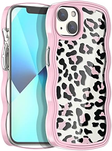 Аиказа Леопард/Гепард Печати Симпатична Девојка Жени Девојка Бран Телефон Случај за iPhone