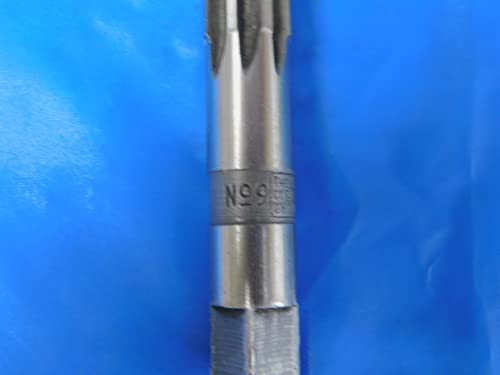 Кливленд бр. 9 .4805 - .6066 О.Д. HSS Taper Pin Reamer 8 Flute 9 направен во САД - MB11065BJ2