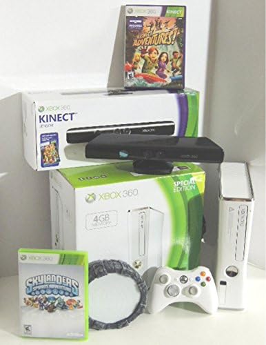 Xbox 360 Тенок Бел 4gb Skylanders Специјално Издание Пакет