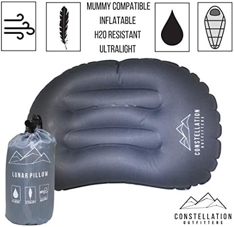 Соstвездието на соstвездијата Ултралинг на надувување на надувување и перница за ранец - без вентил за истекување - воздушна перница за пешачење