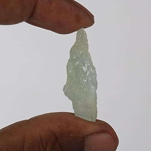 13 КТ. Природна земја минирана аквамарин лековита кристал ретка сурова врвна скапоцен камен груб скапоцен камен за заздравување GA-956