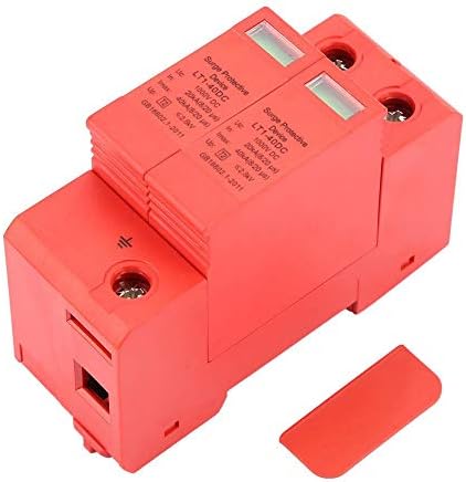 Fafeicy DC1000V 2P 20Ka ~ 40KA House Surge Protective Nowelowtage Arserstr уред за компјутерски пламен за ретардантен материјал, заштитник на Surge