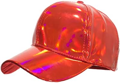 Manhong Female Female Female Lettue Casual Multicolour Baseball Cap PU кожа прилагодлива капа на капачињата капачиња капаче капа