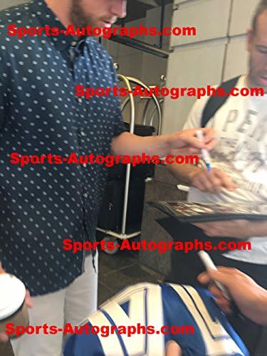 Џастин Смоак Торонто Блу Џејс Потпиша Автограм Бела #14 Џерси ЏСА КОА