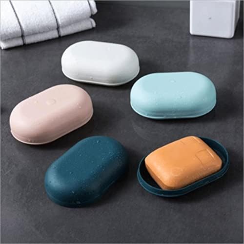 ZCMEB TRAVER PROTABLE SOAP BOX BALUS SOAP SOAP DISHES CASE лесен домашен туш за кампување сапун сапун контејнер