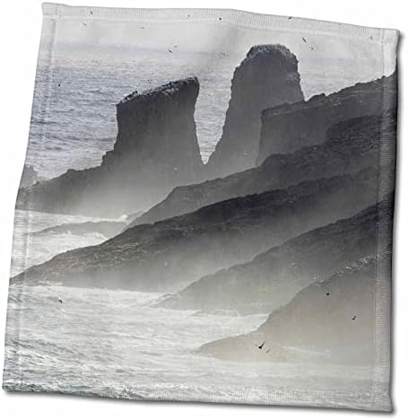3DROSE карпите на Mykinesholmur. Остров Микинс, Фарски острови, Данска - крпи