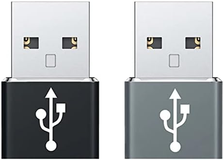 USB-C женски до USB машки брз адаптер компатибилен со вашиот Samsung Galaxy S22 5G за полнач, синхронизација, OTG уреди како