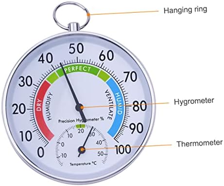 Мерач на влажност на влажноста во внатрешноста на влажноста за домашен дигитален хигрометар хигрометар мери влажност во куќниот