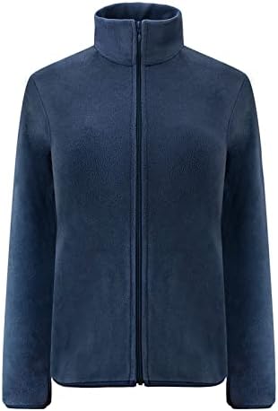 Зимски палта за женски 2023 година, женска модна обична зимска топла кардиганска јакна лагер од руно џемпери палто