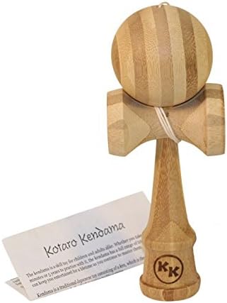 Котаро Про бамбус Кендама играчка со дополнителна жица