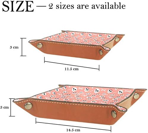 Лиетни Пинк Пиратски Череп Организатор Фиока Кутија За Складирање Кревет Кади Десктоп Фиока Промена Клуч Паричник Монета Кутија Фиока За Складирање