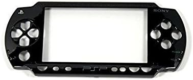 Нова Поправка На Предната Плоча На Предната Плоча Покријте Ја Обвивката Дел ЗА PSP 1000 1001 Конзола Црна