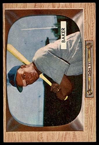 1955 Bowman Baseball 7 Gene Baker Одличен од Mickeys картички