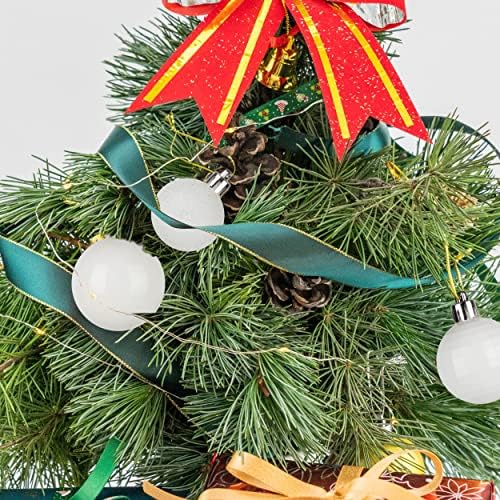 Божиќни топки, Toiyason 24 парчиња 2.36inch ShatterProof елка што висат украси за Божиќна празнична свадба, бар домашна канцеларија декорација
