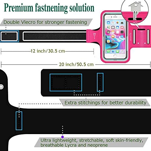 Држач на телефон за паметни телефони за работа, мобилен телефон Armband, iPhone 13 12 11 Pro Max/XR/8 7 6S Plus, Samsung Galaxy