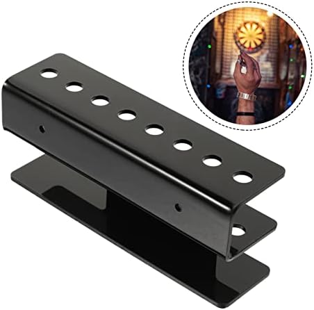 CLISPEED 5 сетови DARTS Wallид Монт Дарт Полп за приказ Dart Dart Bracket Rack Wall Dart Board Acrylic Dart Holder Dart Board