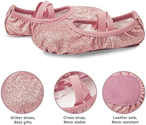 Стил балет чевли за девојки сатен балетски папучи танцувачки чевли за дете/мали/големи деца