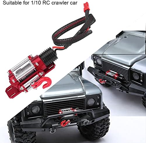 JTLB 1/10 SCALE RC Model возило Chenille Car Apcory Metal Winch со далечински управувач