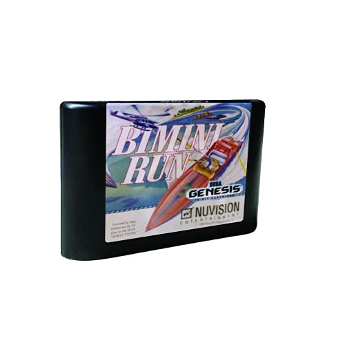 Royal Retro Bimini Run - USA Label FlashKit MD Electrales Gold PCB картичка за Sega Genesis Megadrive Video Game Console)