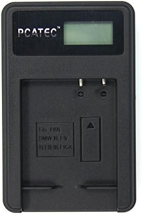 PCATEC LCD Display Micro USB-батерија за батерии за Canon NB-5L компатибилен со PowerShot SX230 HS S100