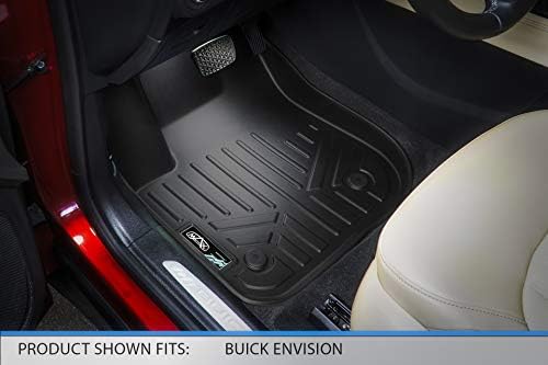 Maxliner Clone Mats 2 Row Liner Set Black за -2020 Buick Envision