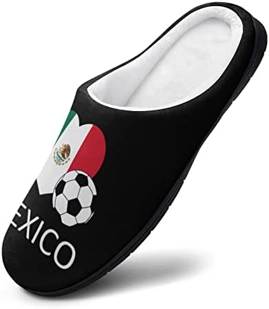 Љубов Мексико Фудбал Женски Памучни Влечки Лесни Домашни Чевли Што Се Перат За Спа Спална Соба Хотел