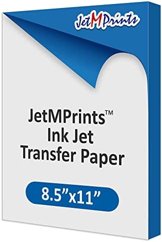 Jetmprints inkjet трансфер хартија 8,5 x 11