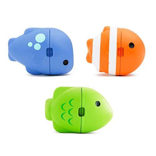 Munchkin® Colormix Fish® Играчка За Капење За Бебиња И Мали деца Што Ја Менува Бојата