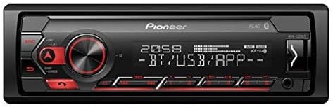 Пионер Мвх-С320БТ 1-Дин Во-Цртичка Автомобил Стерео Музика Љубовник Пакет Со Четири 6.5 Коаксијални Звучници. Дигитален Медиумски