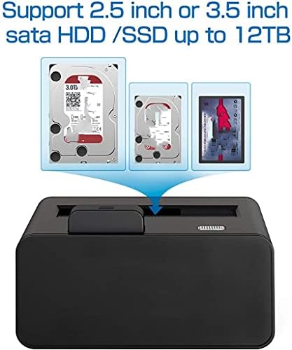 XWWDP USB 3.0 ДО Sata Хард Диск Докинг Станица Скокачко Копче, 2.5, 3.5-инчен HDD SSD Станица UASP Поддршка 10tb