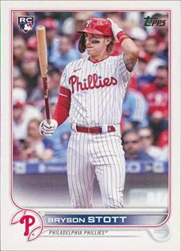 2022 Ажурирање на Топпс US224 Bryson Stott NM-MT RC RC RCIOKIE Philadelphia Phillies Бејзбол