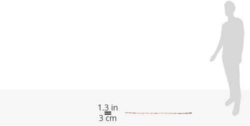 XSmall Неонски Розова/Мулти Лента Куче Поводник: 1/2 Широк, 4 стапки Должина-Направени во САД.