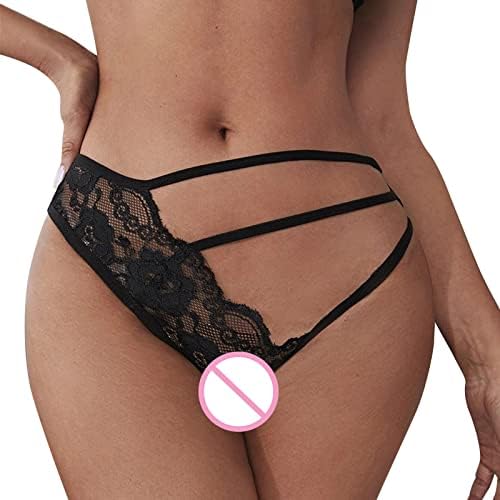 Секси гаќички за жени жени секси цветни чипкани мрежи гаќички ниско ниво на издигнување на про transparentирна боја плус долна облека црна боја