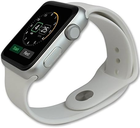 Skinomi Techskin [6-пакет] Заштитник на јасен екран за Apple Watch 42mm [Целосно покритие] Анти-меур HD TPU филм