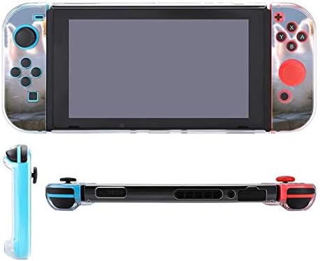 Случај за Nintendo Switch, Забавен зајак од пет парчиња Поставете заштитни додатоци за конзола за куќи за игри за прекинувач