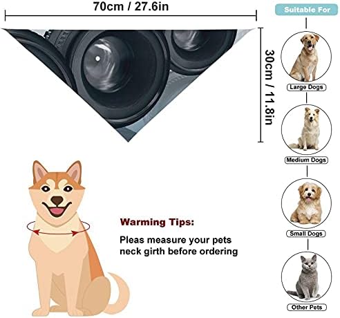 Камера Декоративен Триаголник Миленичиња Бандана Куче Шамија Шамија За Големи Средни Мали Кучиња Кученца Мачка Миленичиња