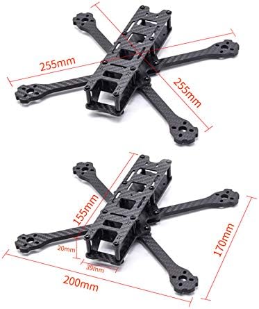 TCMMRC Беспилотно Летало РАМКА X220HV 5inch Меѓуоскино Растојание 220mm Рака 5mm 3k Јаглеродни Влакна ЗА RC Трки FPV Рамка Комплет