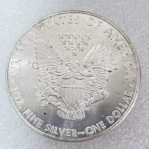 LWXCX Соединетите држави на Америка 1921 година Морган Еден долар Американски монета Либерти Купроникел сребрена обложена доверба копија антички рачно изработен суве