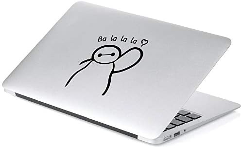 Kamidesigns baymax налепница за лаптоп балалала компјутерски декорации смешни налепници за декорации за налепница креативна налепница за лаптоп за MacBook Air Pro Retina Touchpad Decal
