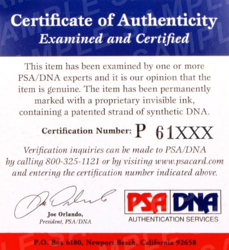 Били Каспер потпиша картичка 1990 Pro Set PGA Tour 81 PSA/DNA Slabbed - Автограмирани фотографии за голф