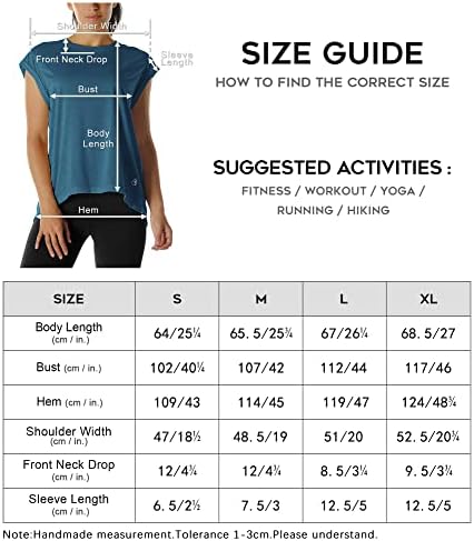ICIZONE Отворен задниот тренинг Врвни кошули - Јога маици со активни врвови за облека за жени